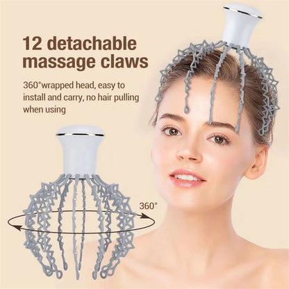 Jing Electric Head Massage Tingler Massage Decompression Scalp Massager