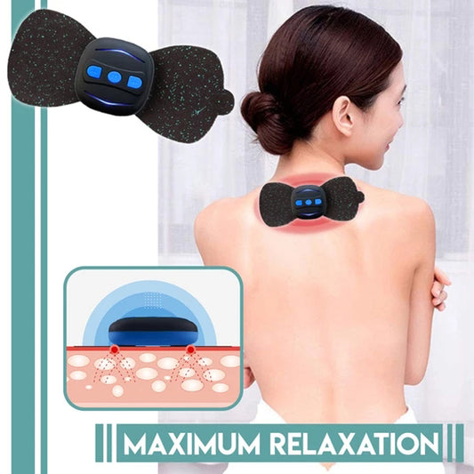 Portable Charging Massager Mini Massage Neck Stickers Cervical Vertebra Physiotherapy Instrument