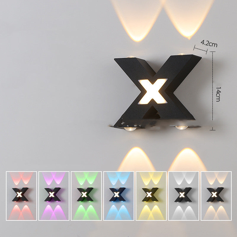 Creative Outdoor Waterproof Wall Lamp Corridor Decoration