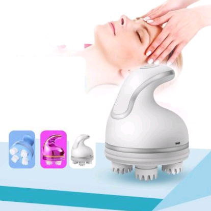 Electric Head Massager 3D Cervical Vertebra Massage Instrument Physiotherapy Instrument Dragon Claw Hand-eye Massage Instrument