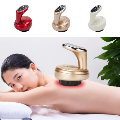 Electric scraping massager