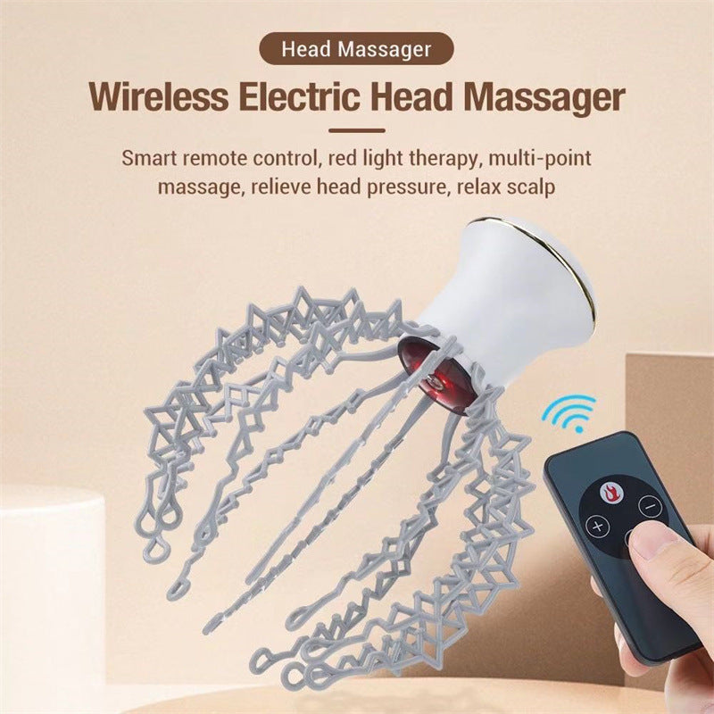 Jing Electric Head Massage Tingler Massage Decompression Scalp Massager