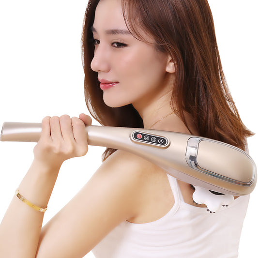 Electric cervical massage stick