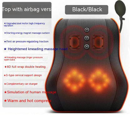 Waist Massager Cervical Back Leg Kneading Pillow Whole Body Electric Massage Mat