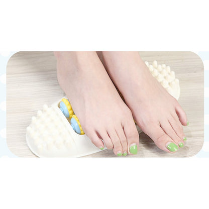 Foot Acupressure Massager Roller for Relieve Plantar Fasciitis Heel & Foot Arch Pain Relief help with Circulation Tension