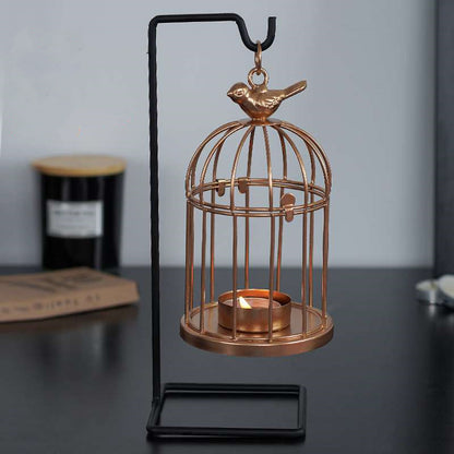 Wrought Iron Candlestick Ornaments