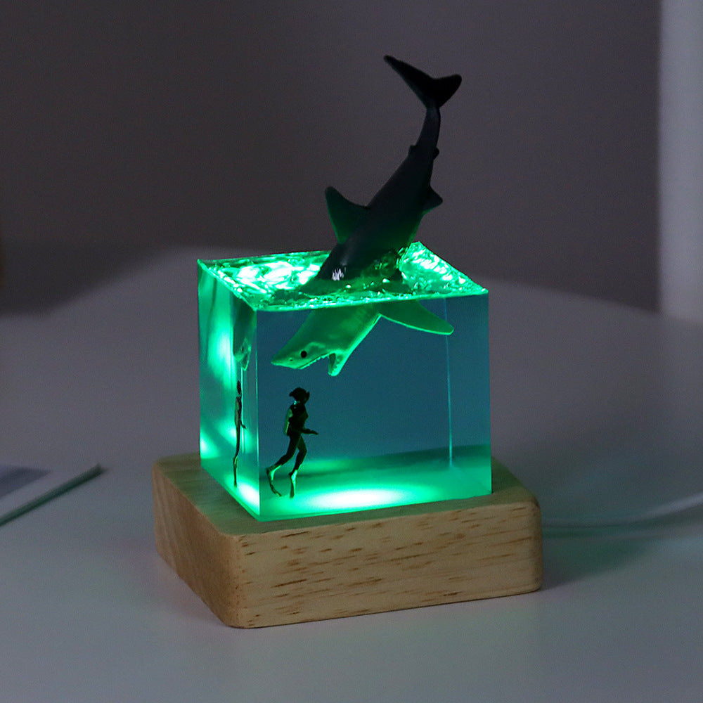 Cube Decoration Luminous Mini Small Night Lamp