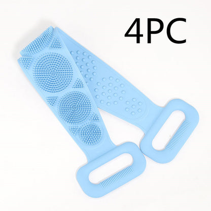 Bath Towel Silicone Rubbing Back Towel