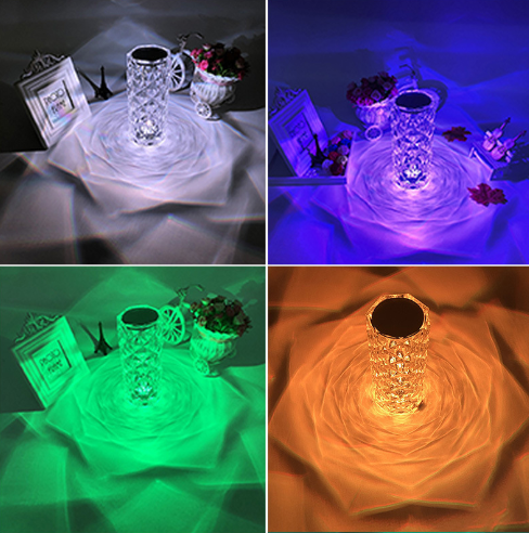 Creative Crystal Diamond Table Lamp