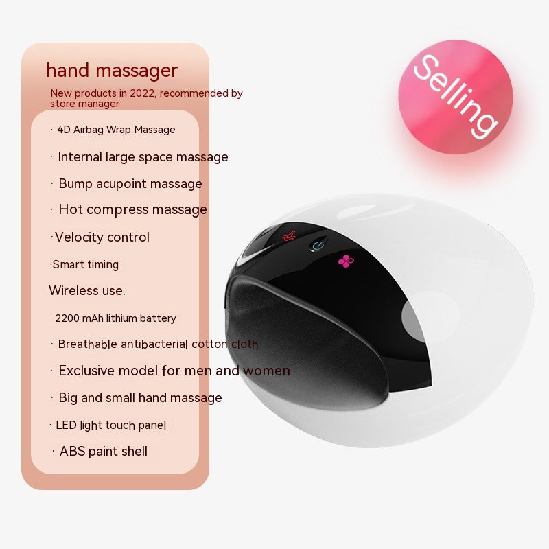 Electric Hand Massage Instrument Finger Acupuncture Point Wrist Kneading Multifunctional Hand Beauty Instrument Palm Hand Massager